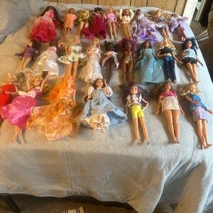 Barbie Fashion Doll Collection along with Disney dolls and other and accessories